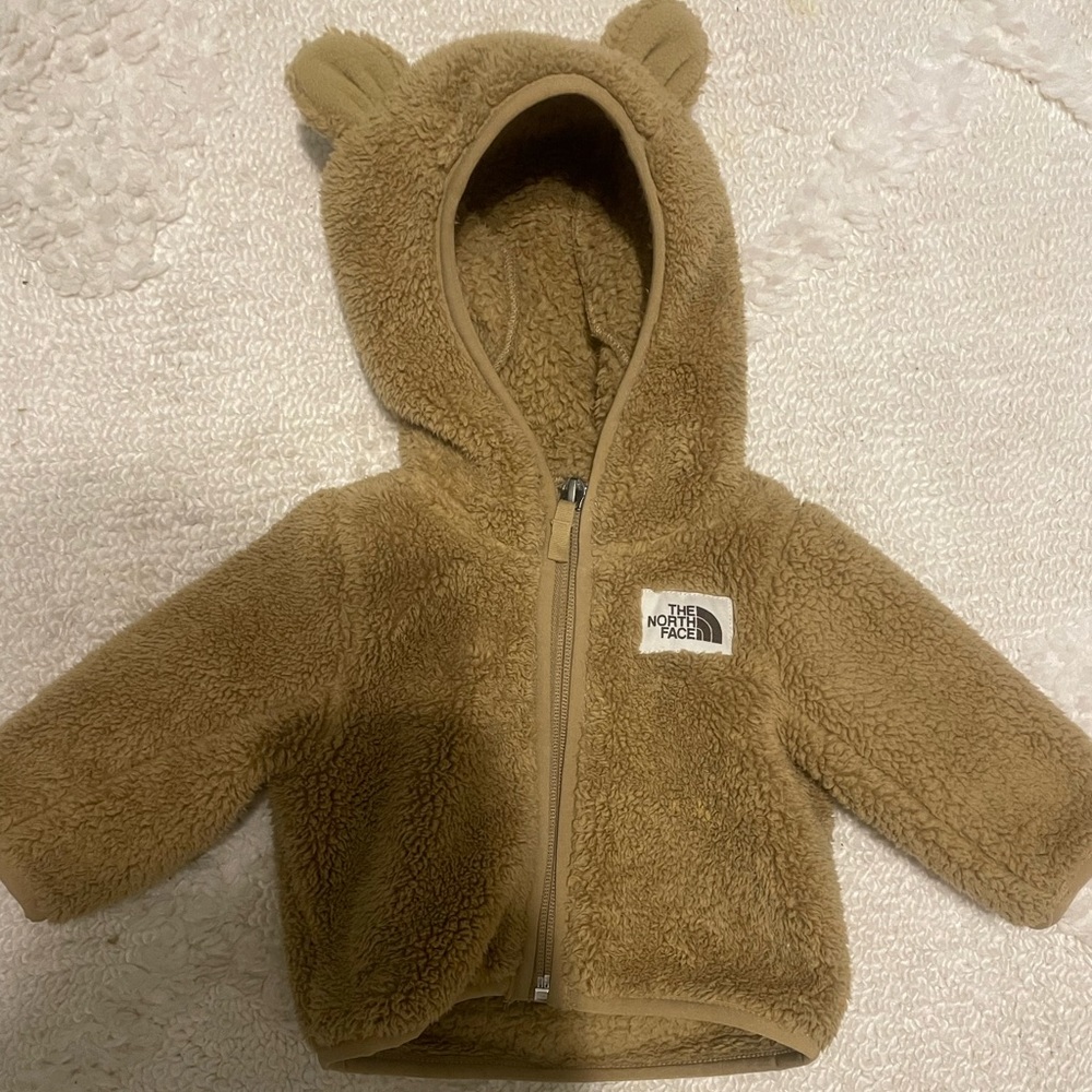 The North Face Baby Bear Full-Zip Hoodie size 0-3 months